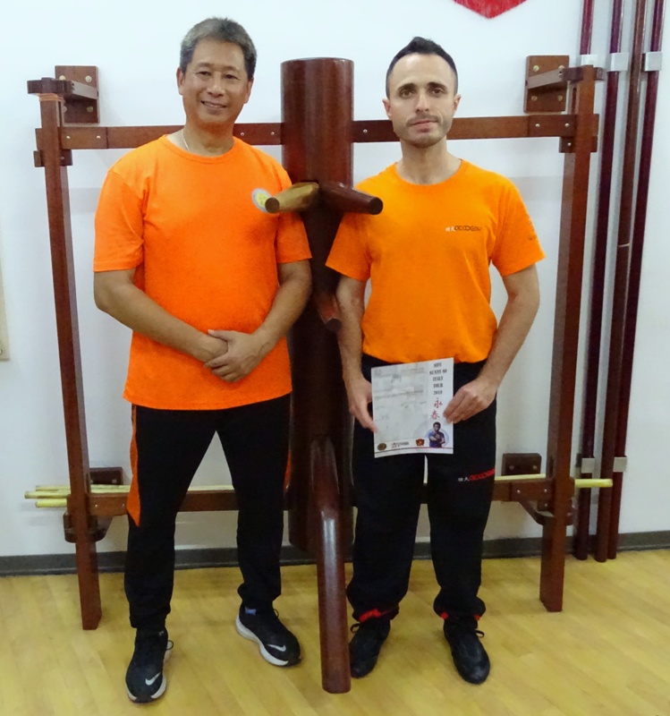 Kung Fu Academy di Sifu Mezzone Caserta Seminario di Weng Chun Tang Yik con GM Sunny So in Italia presso la scuola di arti marziali di wing chun e kung fu a Caserta (2)